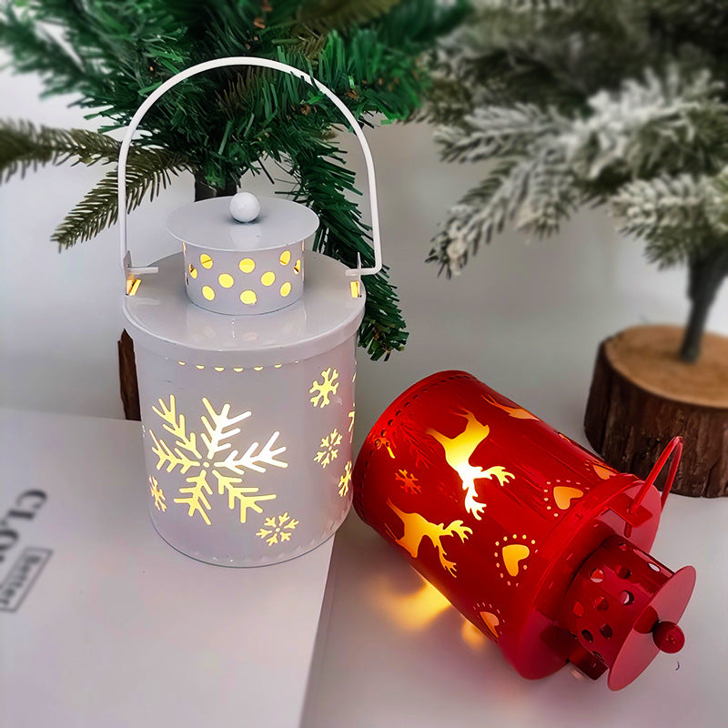 Christmas Candle Lights LED Small Lanterns Creative Decorations