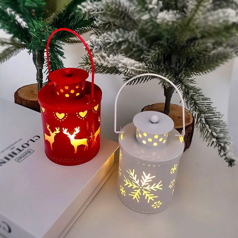 Christmas Candle Lights LED Small Lanterns Creative Decorations